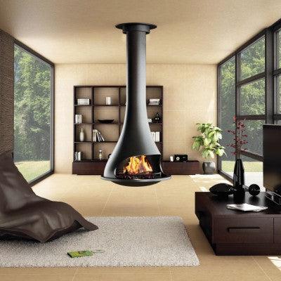 SUSPENDED WOOD FIRES
