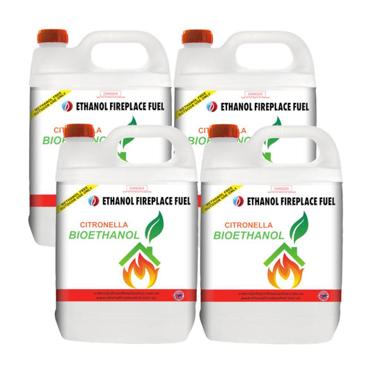 1 Carton Ethanol Fire Place Citronella Fuel (20L)
