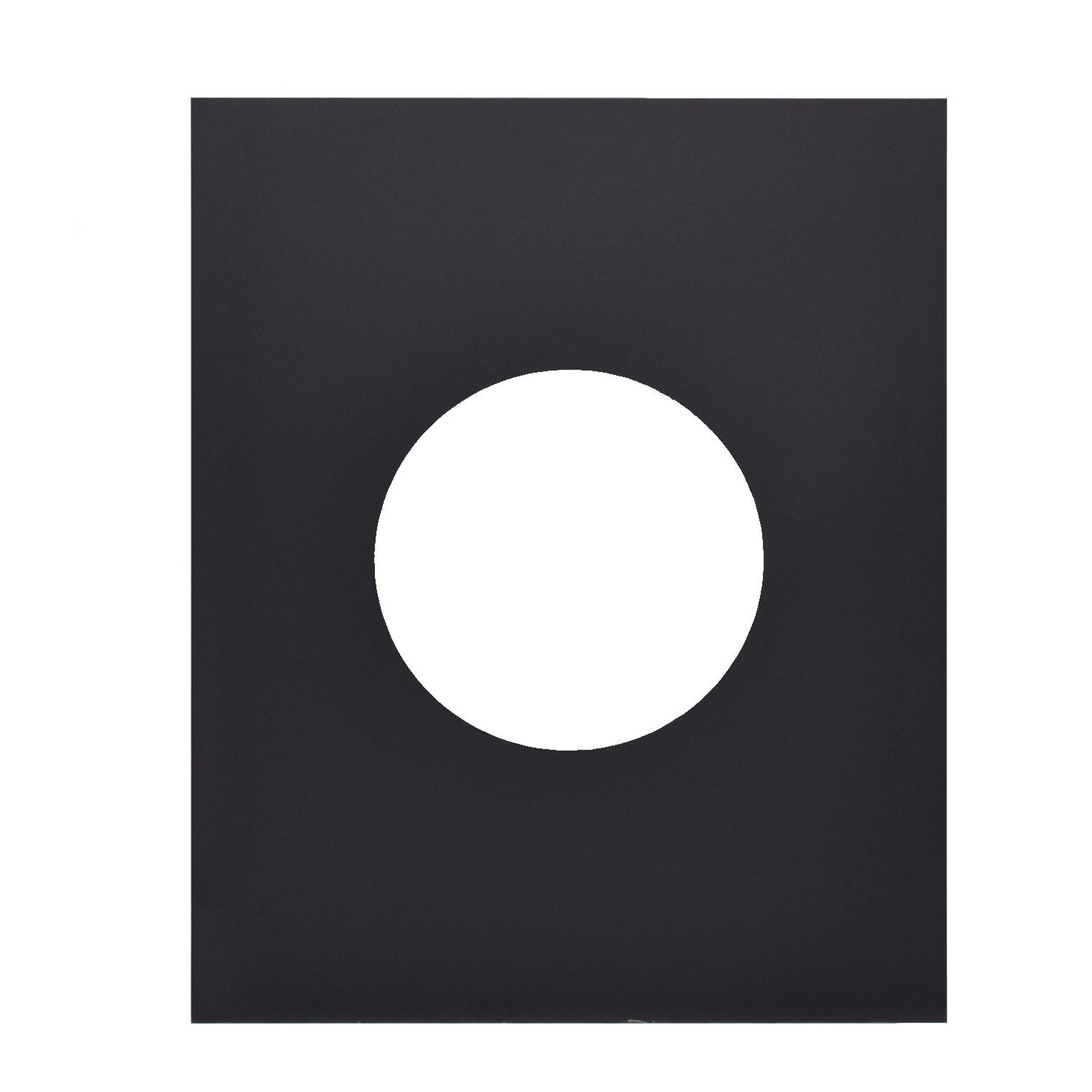 8" RSF Wall Plate - Black