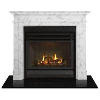 Alston Marble Mantle - White