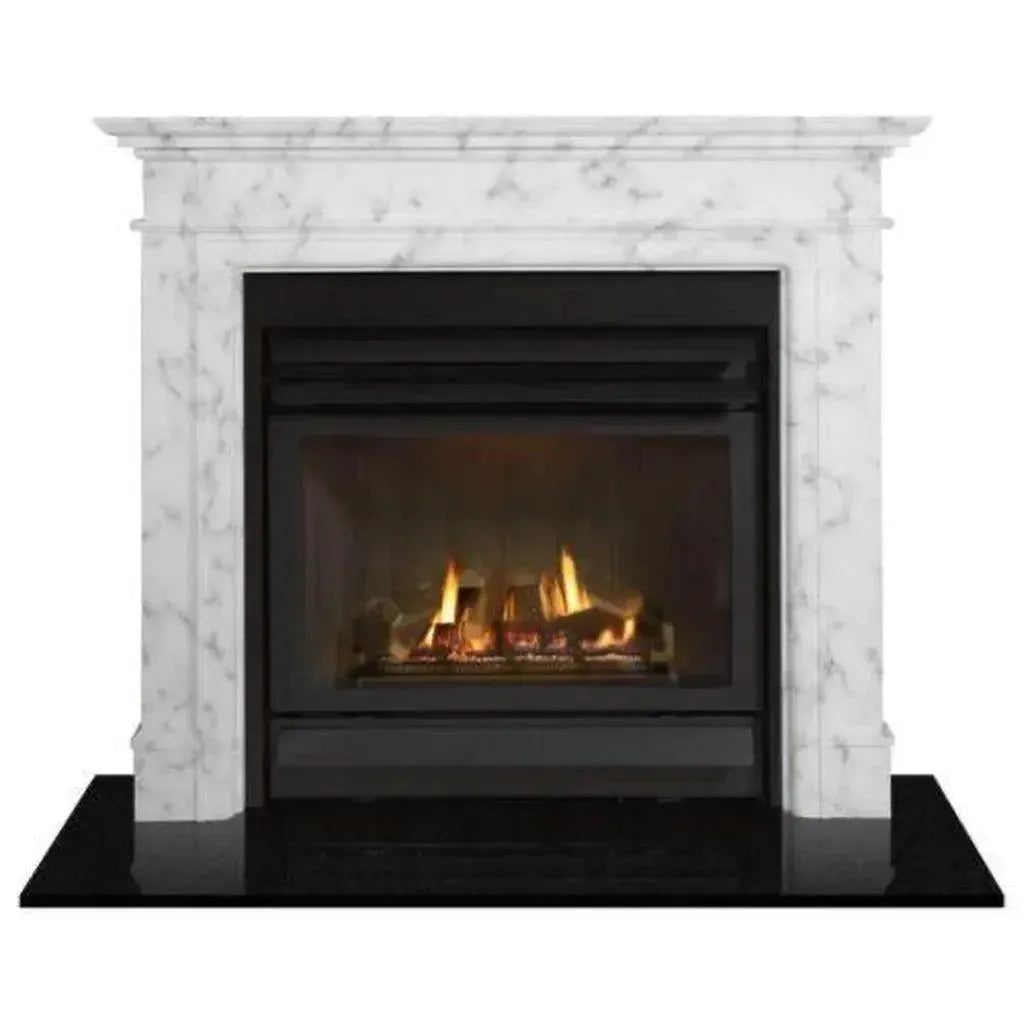 Alston Marble Mantle - White
