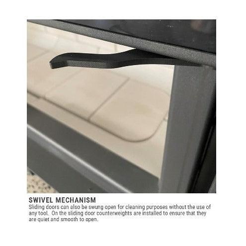 Austroflamm 120-45S Inbuilt Wood Fireplace