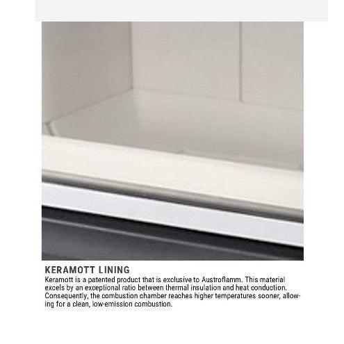Austroflamm 120-45S Inbuilt Wood Fireplace