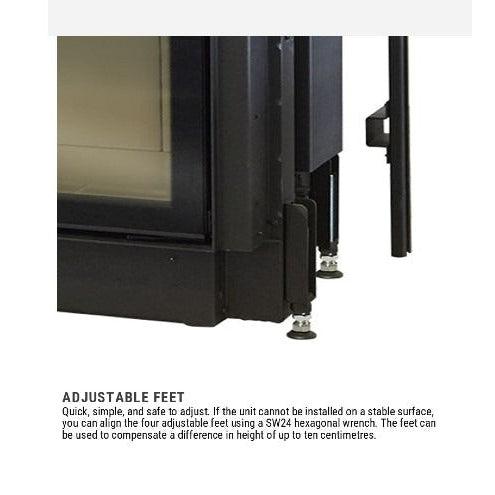 Austroflamm 120-45S Inbuilt Wood Fireplace