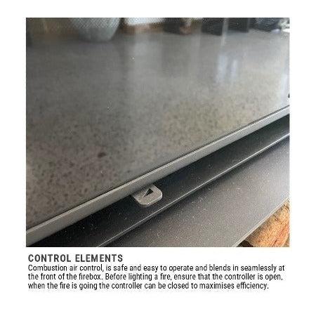 BOSQ Aere 70S Freestanding Wood Fireplace