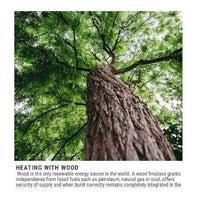 BOSQ Aere 70S Freestanding Wood Fireplace