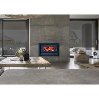 Blaze B520 Inbuilt Wood Fireplace with Remote Control & Fan