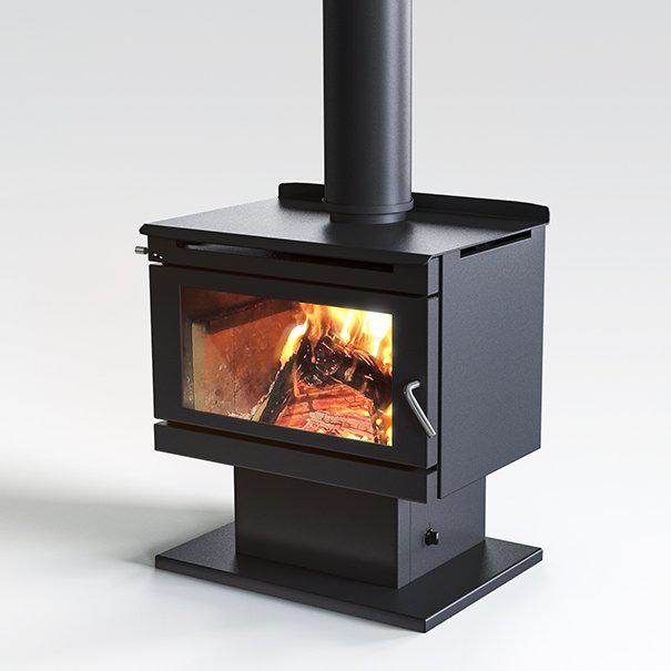 Blaze B800 Wood Fireplace with Remote
