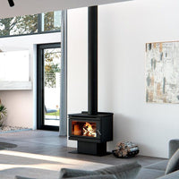 Blaze B800 Wood Fireplace with Remote