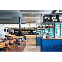 Bordelet EVA 992 Central Hanging Gas Fireplace