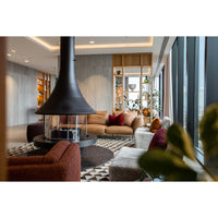 Bordelet EVA 992 Central Hanging Gas Fireplace