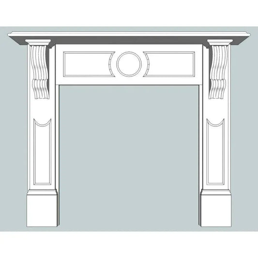 Canterbury Mdf Mantle