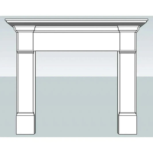 Colonial Mdf Mantle