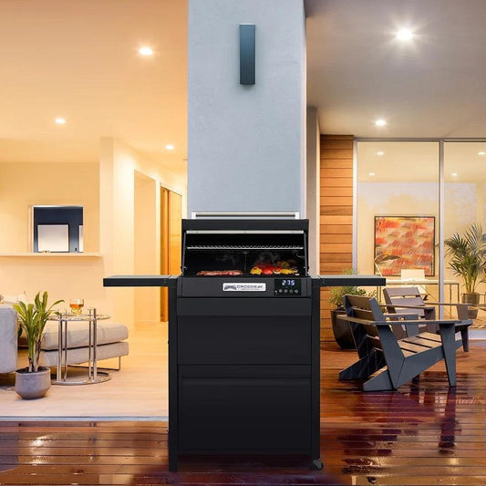 Crossray Portable eXtreme Infrared Electric BBQ with Trolley