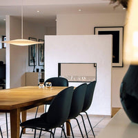 Decoflame Montreal Tunnel Ethanol Fireplace with Net Zero Burner