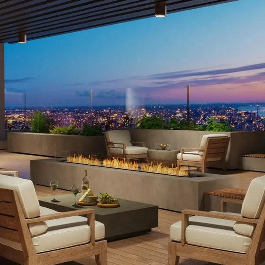 Ecosmart Flex Bench Ethanol Fireplace