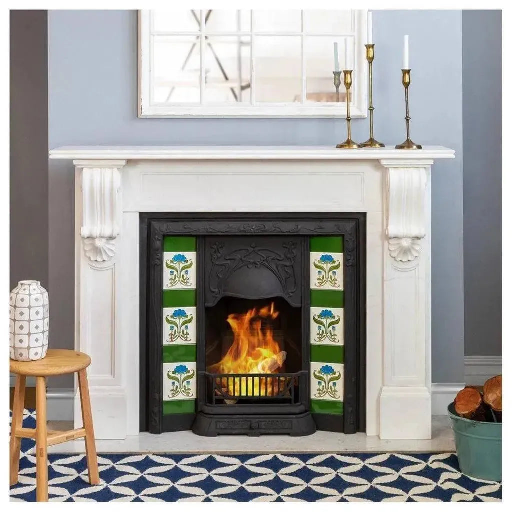 George Marble Mantle White