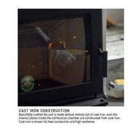 Hergom E-30M Freestanding Wood Fireplace