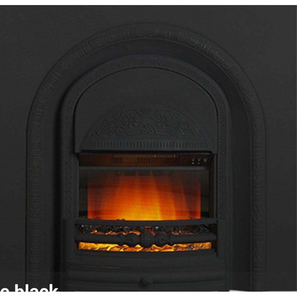 Integra Ilektro 2kW Ashbourne Fireplace Insert w Std Fascia, Coals or Logs