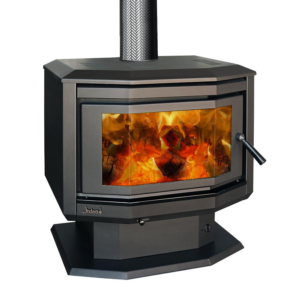 Jindara Pyrenees Freestanding Wood Fireplace