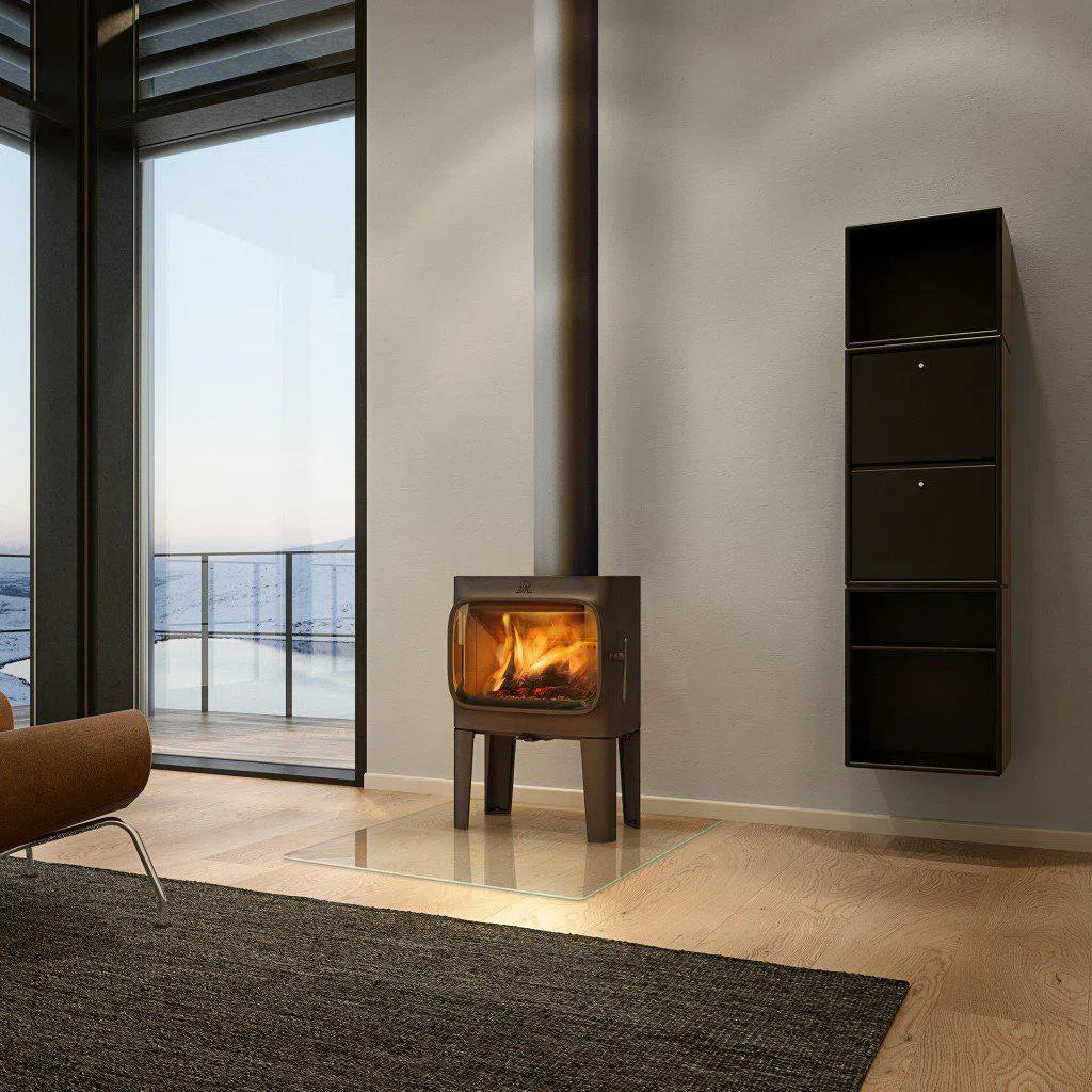 Jotul F305 R Black Wood Fireplace