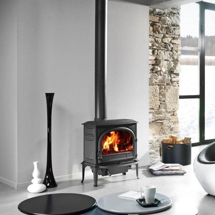 Jotul F400 ECO SE Black Wood Fireplace