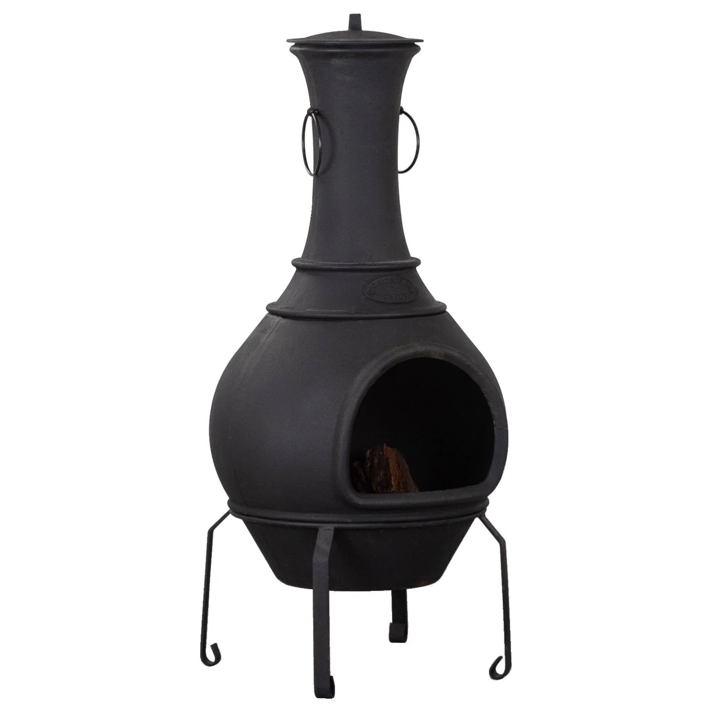 Argon Cast Iron Chiminea - Black