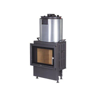 KOBOK Mt Blanc 970 Aquatec Wood Fireplace with Swing Door