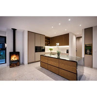 Lacunza Atlantic 613 (Includes Heat Shield) Free Standing Wood Fireplace