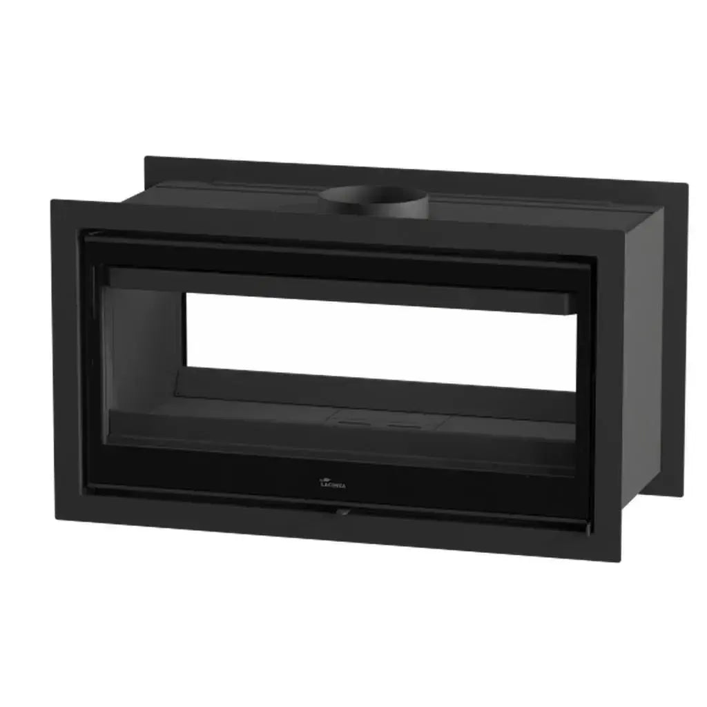 Lacunza Nickel 1000 Double Sided In-Built Wood Fireplace