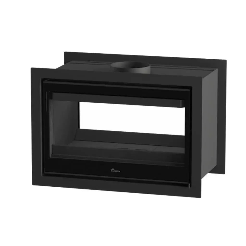 Lacunza Nickel 800 Double Sided In-Built Wood Fireplace