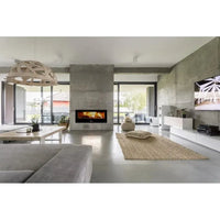 Lacunza Silver 1000 In-Built Wood Fireplace