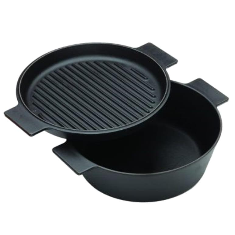 Morso Multi Cocotte 4.6L with Griddle Moisture Lid