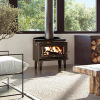 Nectre Mk1 Wood Fireplace with Legs