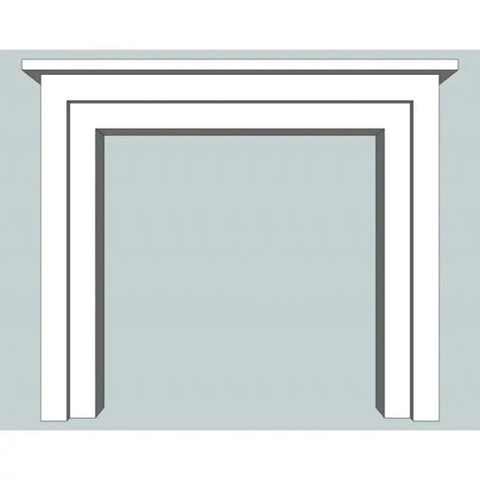 Nouveau 2 Mdf Mantle