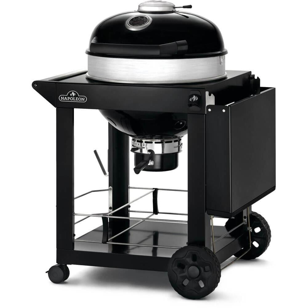 Napoleon PRO22 Charcoal Kettle BBQ Grill with Cart