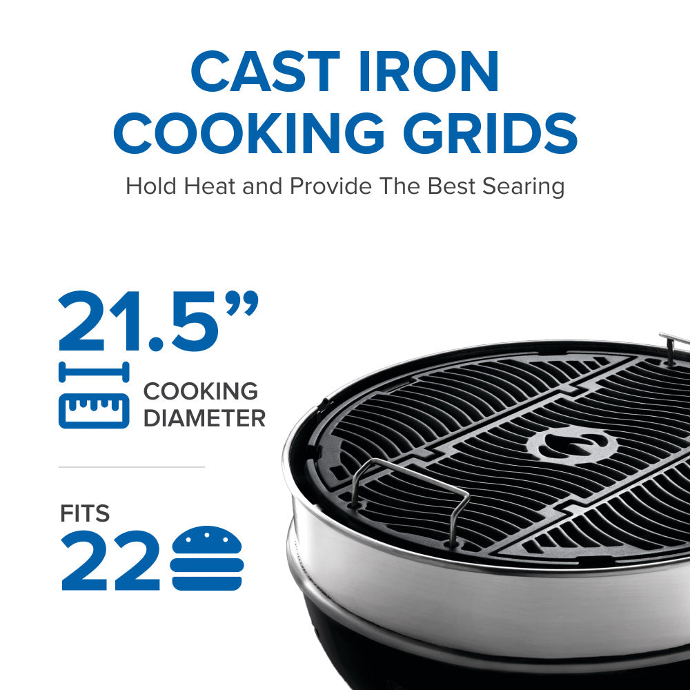 Napoleon PRO22 Charcoal Kettle BBQ Grill