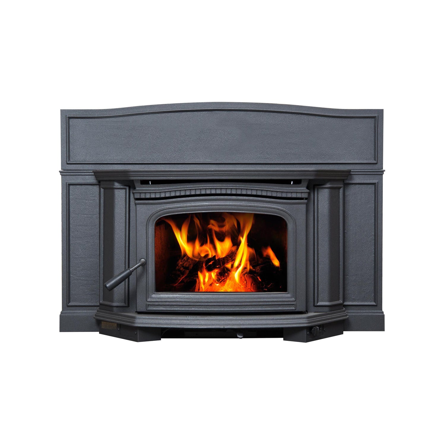 Pacific Energy Alderlea T5 Metallic Black Inbuilt Wood Fireplace