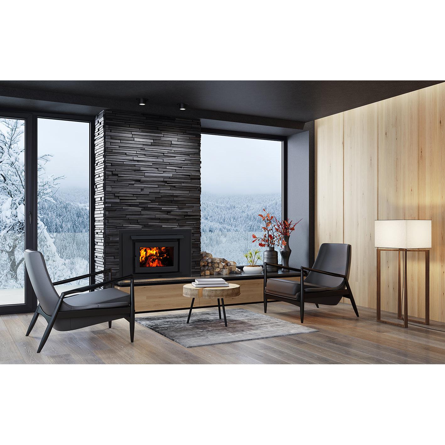 Pacific Energy FP25 Inbuilt Wood Fireplace