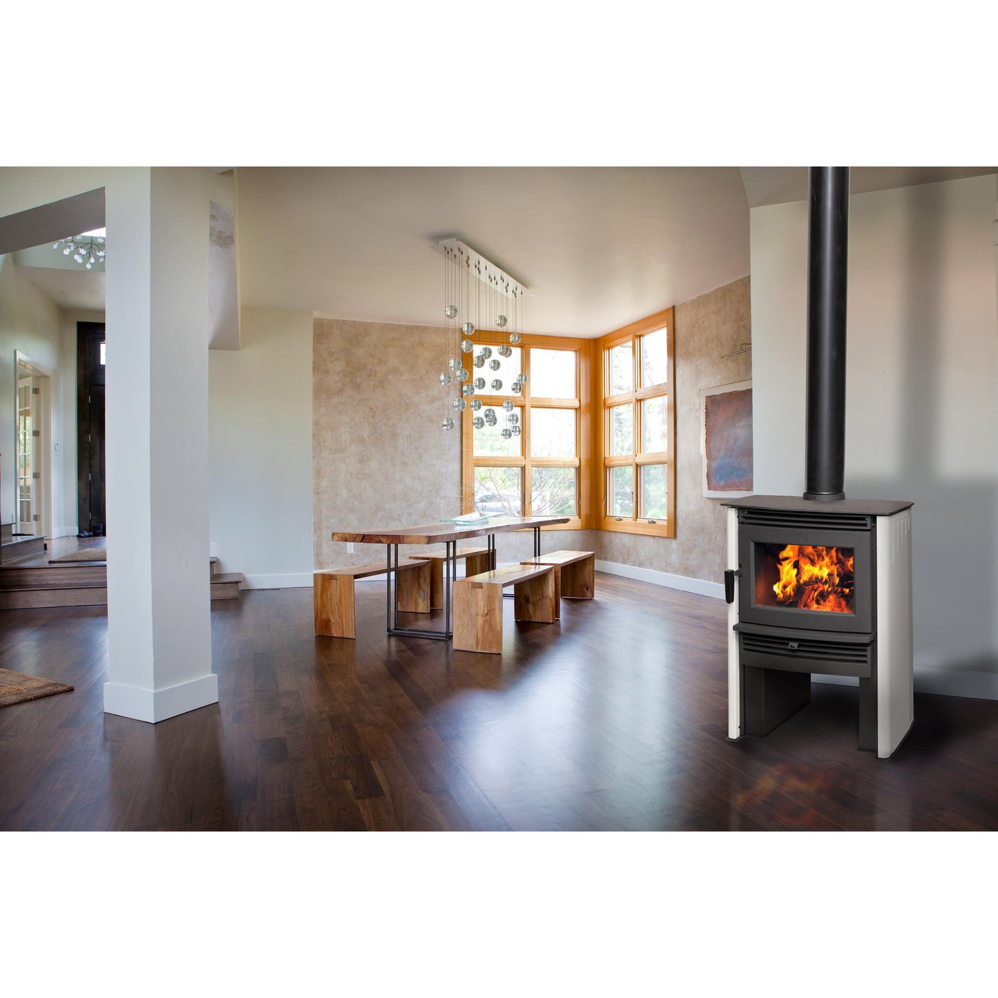 Pacific Energy Neo 1.6 LE Freestanding Wood Fireplace