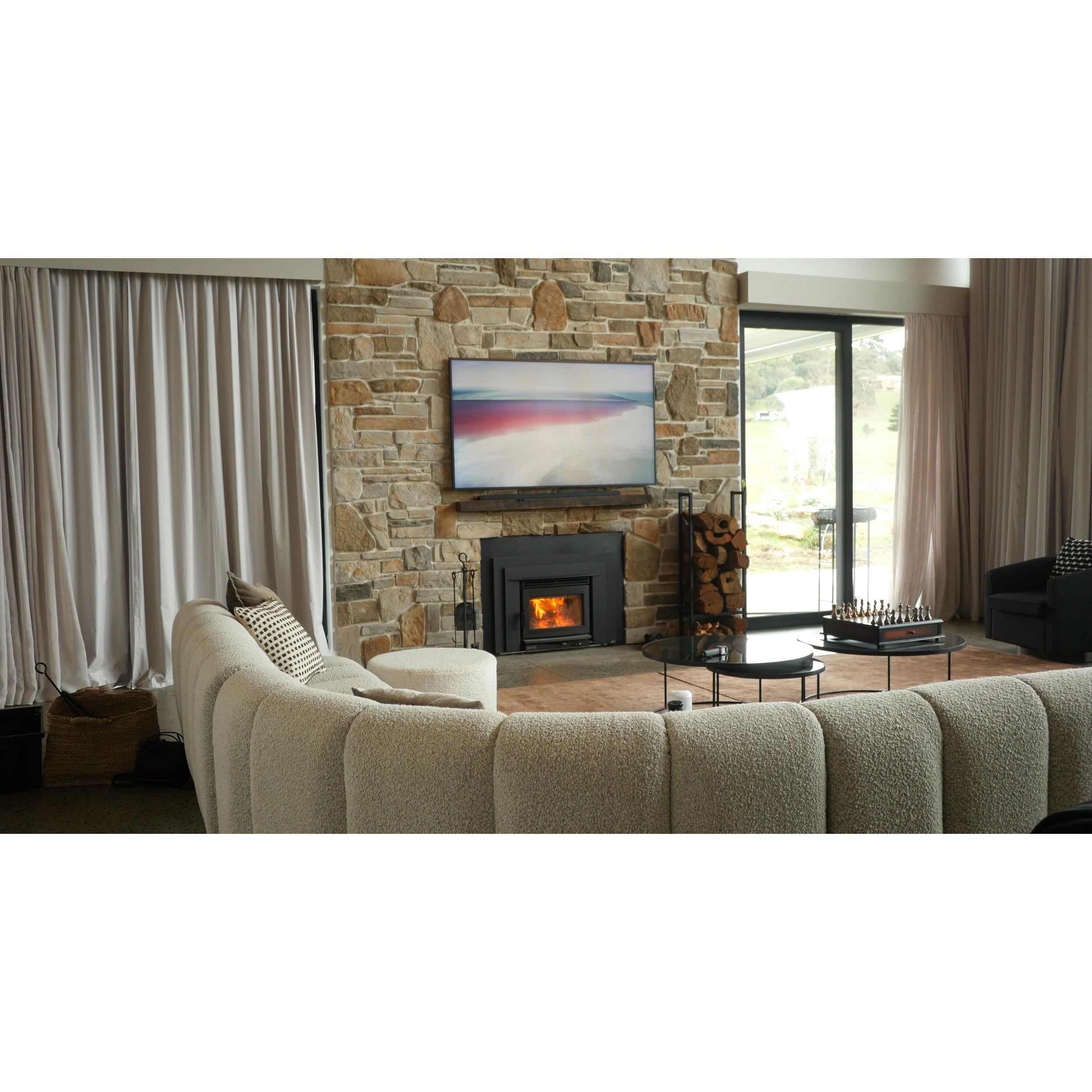Pacific Energy Neo 2.5 Inbuilt Wood Fireplace