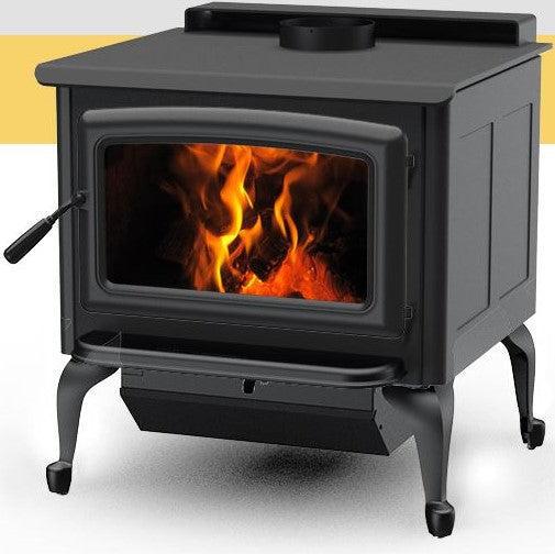 Pacific Energy Summit LE on Legs Freestanding Wood Fireplace