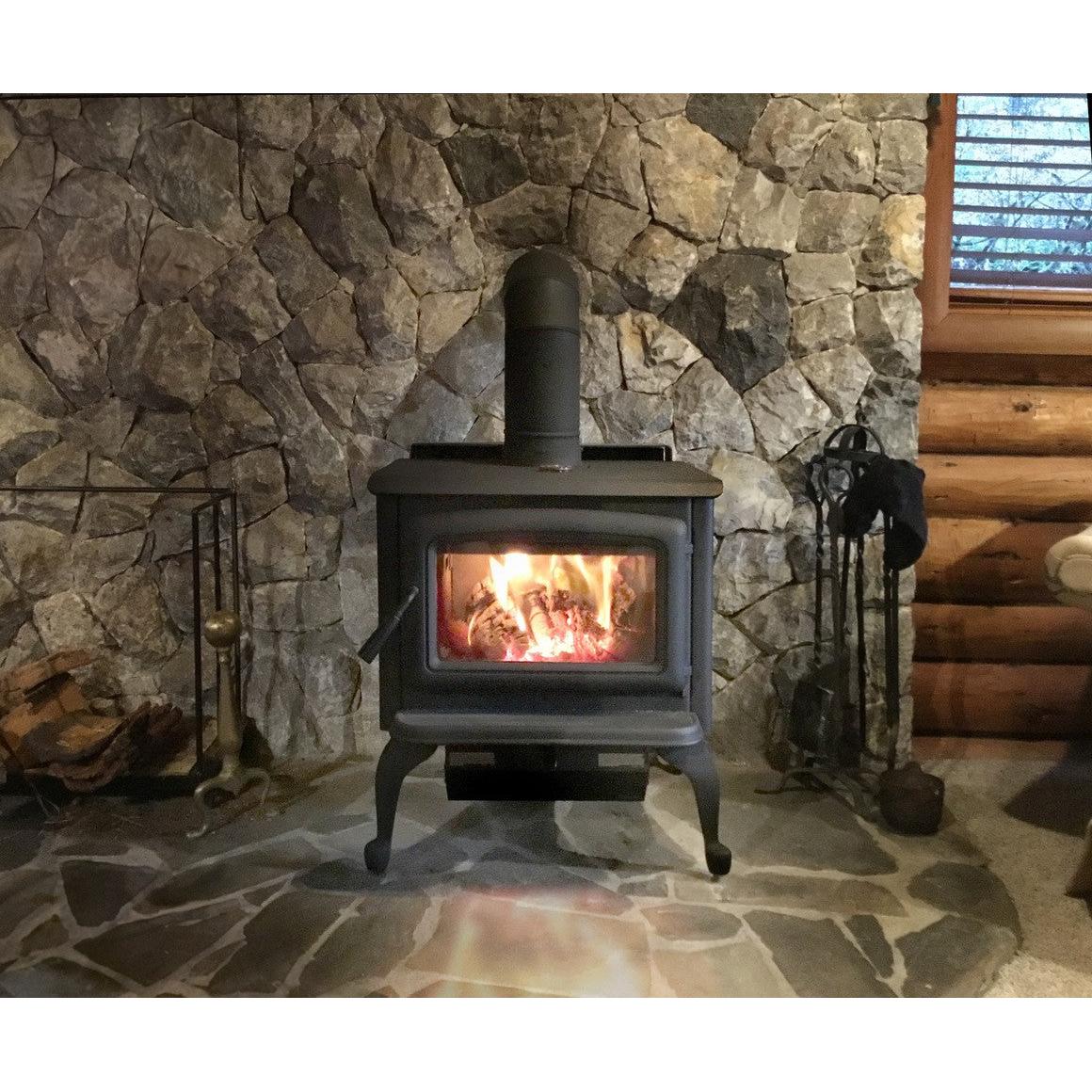 Pacific Energy Super LE on Legs Freestanding Wood Fireplace