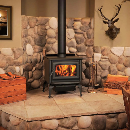Pacific Energy Super LE on Legs Freestanding Wood Fireplace