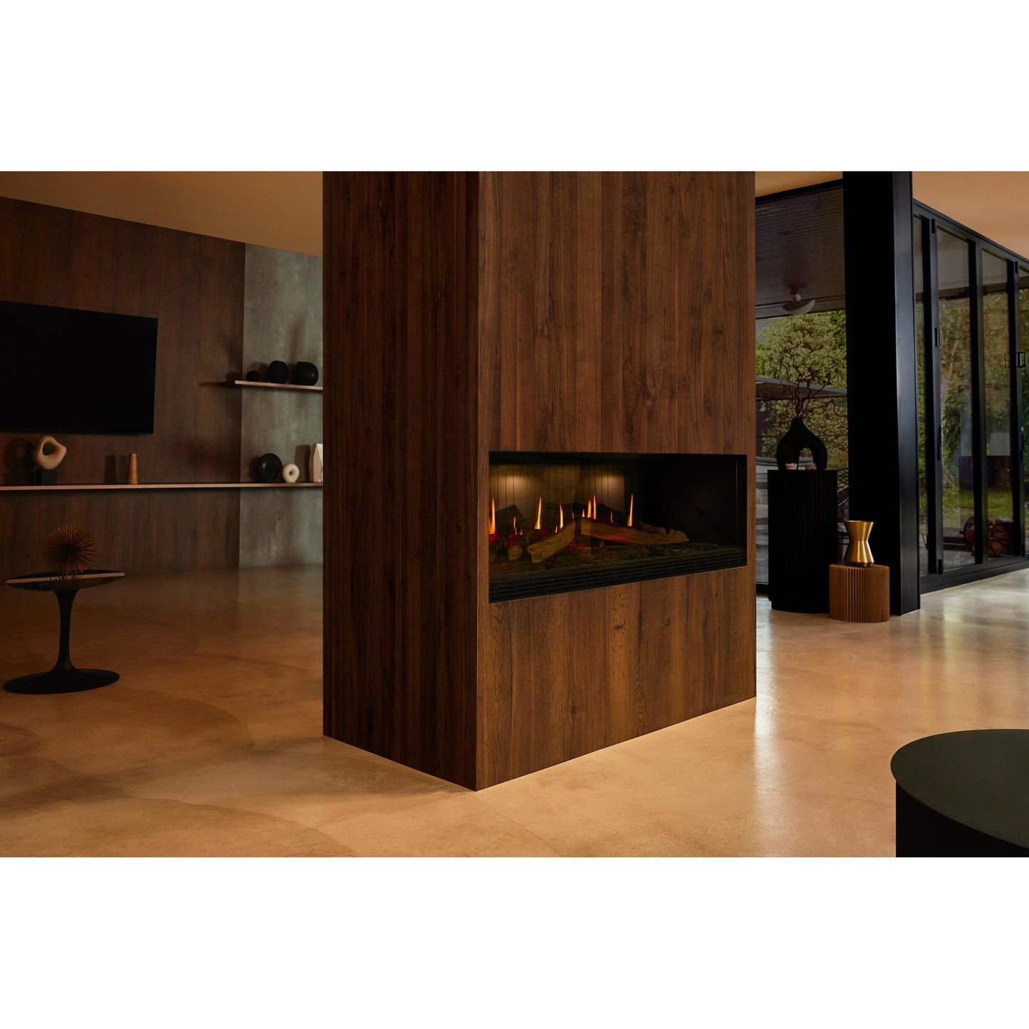 Real Flame Vista 1300 Single Sided Electric Fireplace