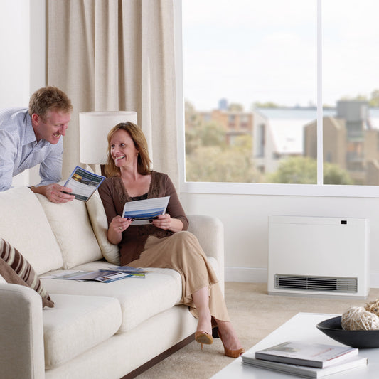 Rinnai Avenger 25 Portable Gas Heater White