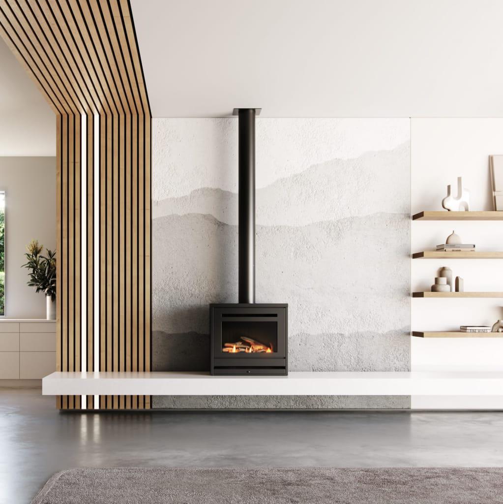 Rinnai SS850 Freestanding Gas Fireplace