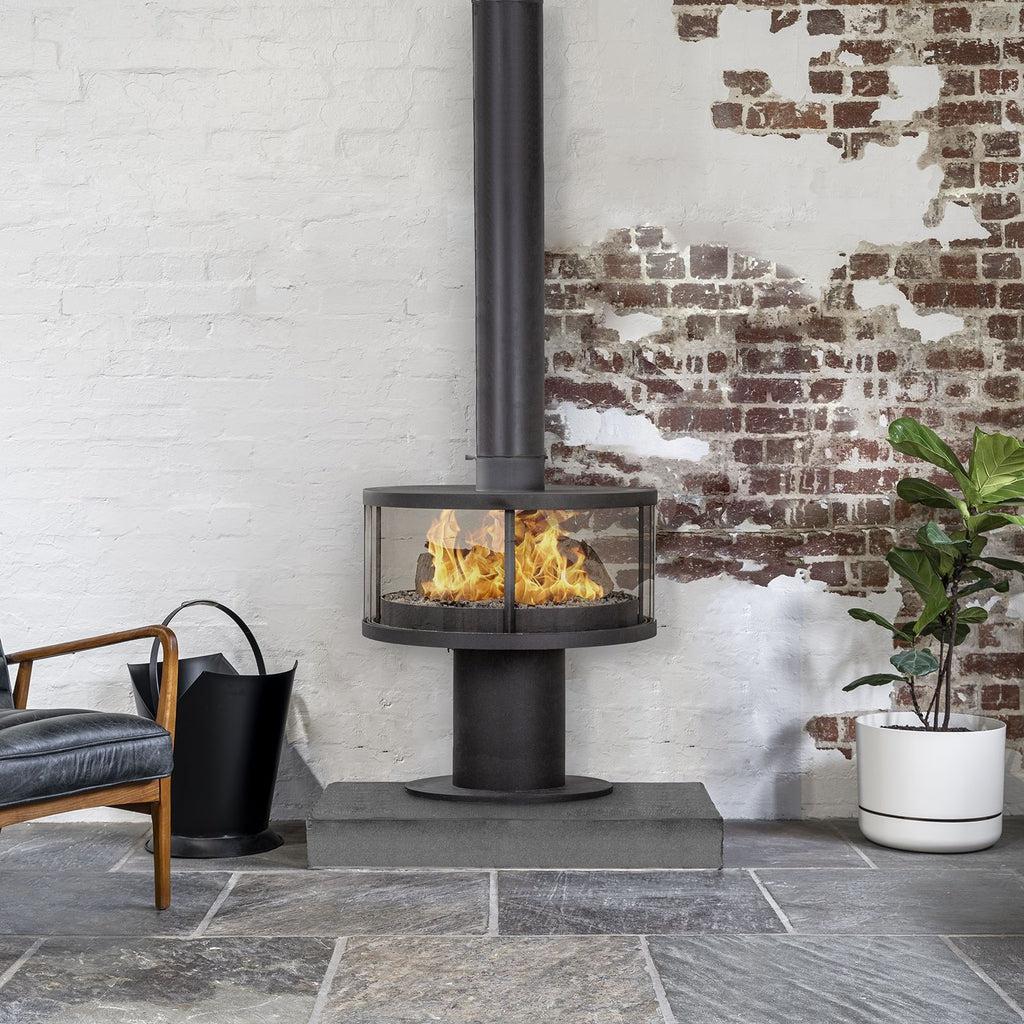 Rondella Wood Fireplace