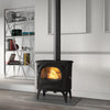 SEGUIN AURORE (Black) Wood Fireplace