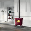 SEGUIN AURORE (Red) Wood Fireplace